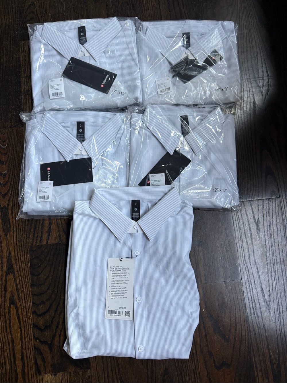 lululemon athletica Men's New venture slim fit long sleeve